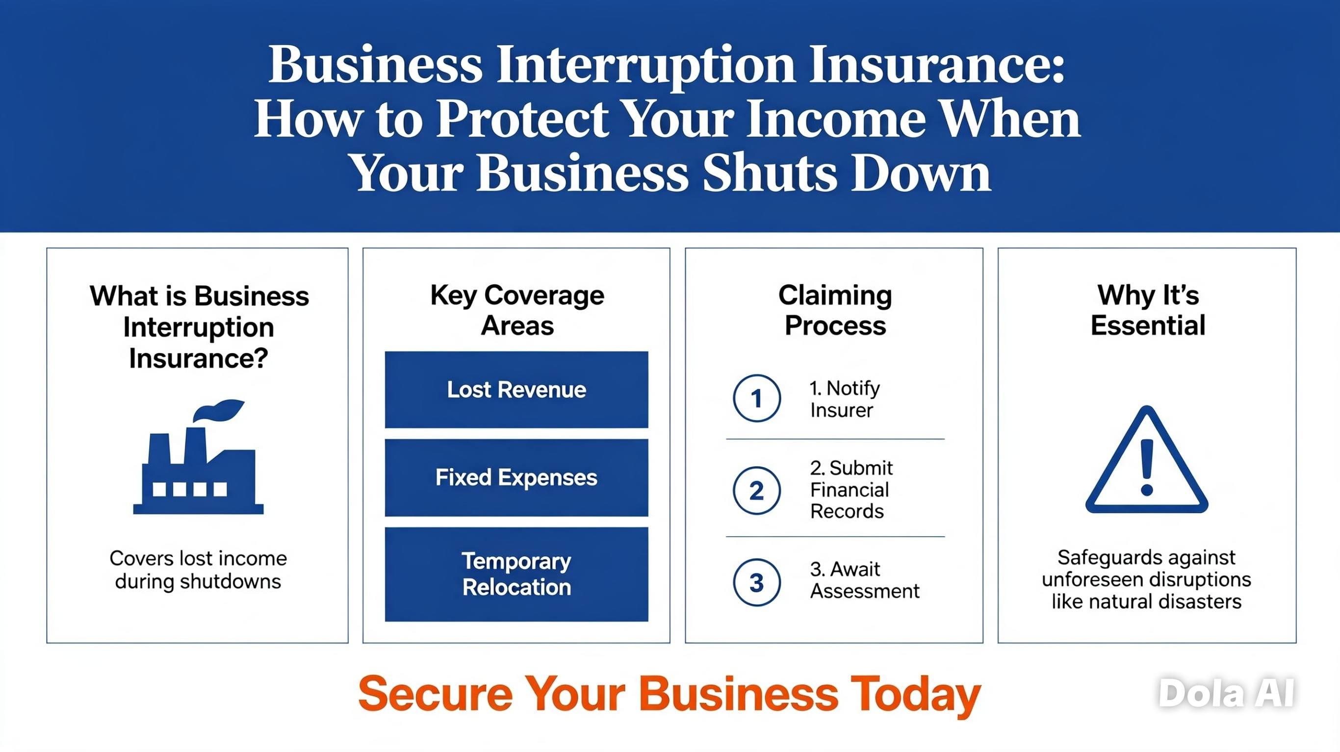 Business Interruption Insurance: How to Protect Your Income When Your Business Shuts Down